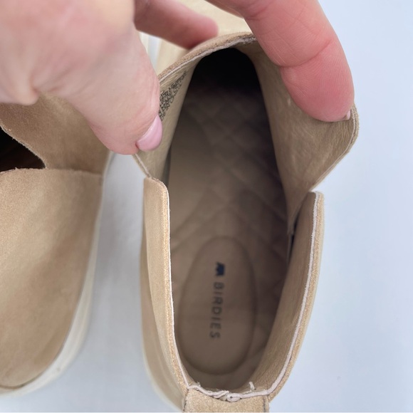 Birdies The Falcon Suede Sneaker Boot 9 Oat - Picture 15 of 16